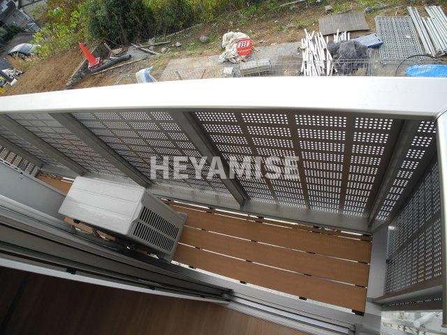 クラウンヒルのバルコニー