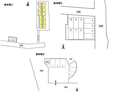 クラウンヒルの区画図