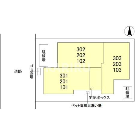 Clashist新森の区画図