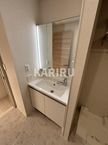 Clashist新森の洗面所