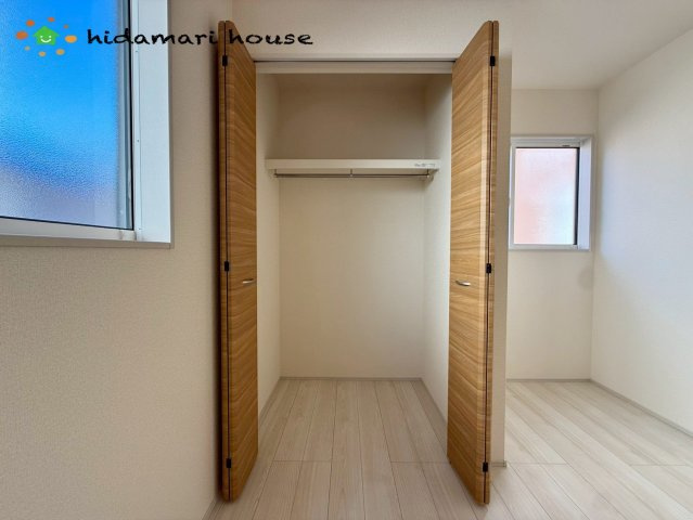 上尾市原市(universal edition)　新築平屋戸建　ブルーミング01の収納