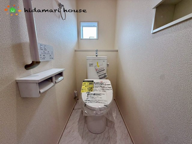 上尾市原市(universal edition)　新築平屋戸建　ブルーミング01のトイレ
