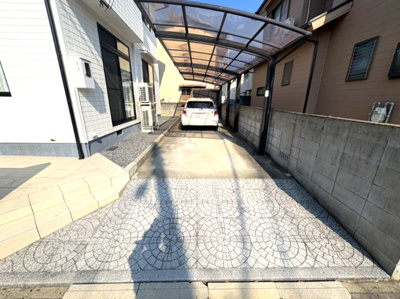 【駐車場】 | 西大寺中野　戸建 | 駐車場　2台可能