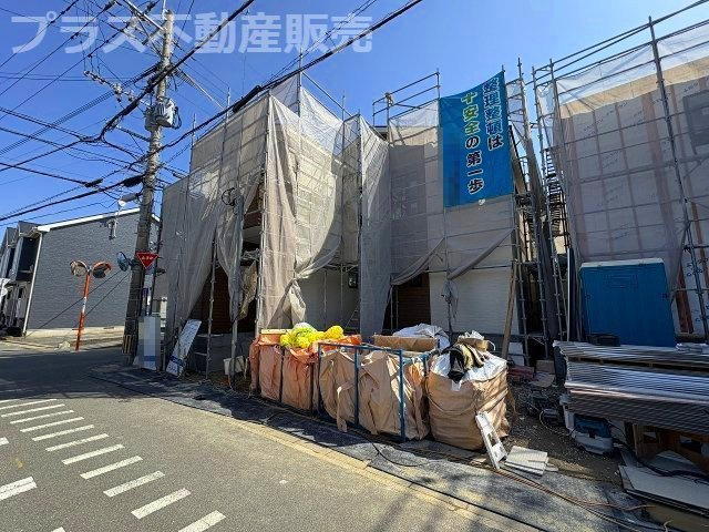 【外観】 | 福岡市南区弥永2丁目3期　1号棟（全2棟）【仲介手数料無料・0円】 | 現地写真。同じ物件を見るなら、プラス不動産販売にお任せ下さい。