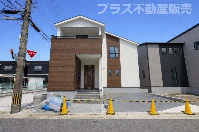 【外観】 | 福岡市南区弥永2丁目3期　1号棟（全2棟）【仲介手数料無料・0円】 | 現地写真。同じ物件を見るなら、プラス不動産販売にお任せ下さい。