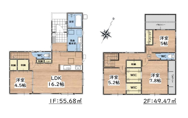 【間取り】 | 福岡市南区弥永2丁目3期　1号棟（全2棟）【仲介手数料無料・0円】 | 平日、土日祝日もお好きな日時にご見学可能です。お気軽にお問合せ下さい。