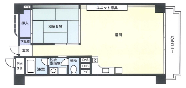 【間取り】 | 京王熱川マンション