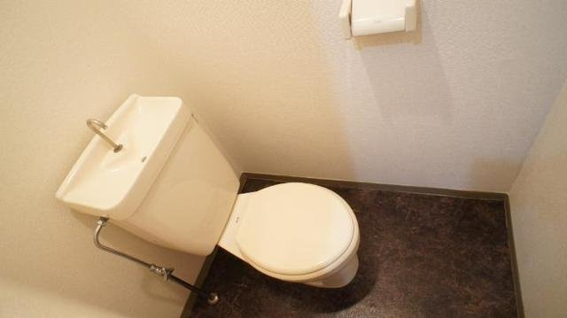 サンアームヒロのトイレ|落ち着いた色調のトイレです