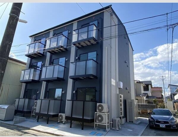 スカイハーツ新田の外観