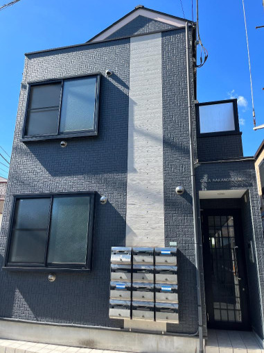 中野区東中野２丁目のアパートの外観