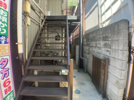 さいたま市南区南浦和３丁目のアパートのロビー|落ち着いたロビーです