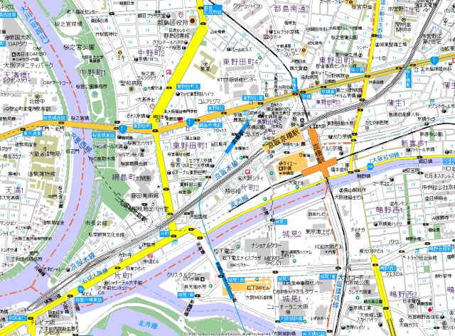 【地図】 | セイワパレス大阪城北