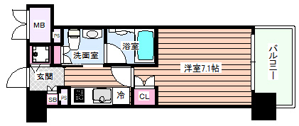 【間取り】 | セイワパレス大阪城北