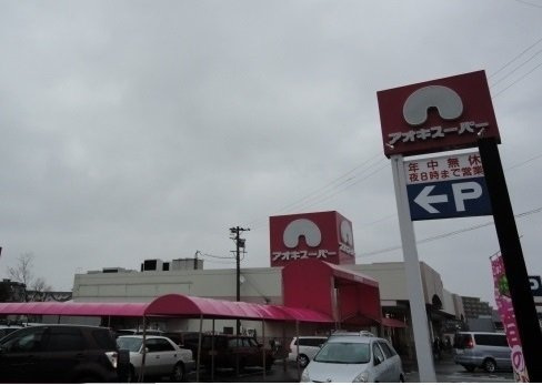 ユニゾンの周辺|アオキスーパー知立店まで550m