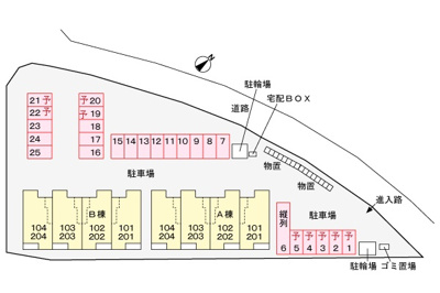 【区画図】 | メゾン・エイトピークスA