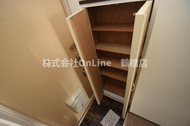 ブルービー玉造の収納