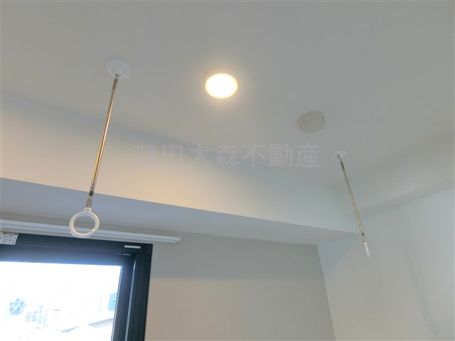 ガリシア千鳥町Ⅱの設備|取り外し可能な室内物干し！