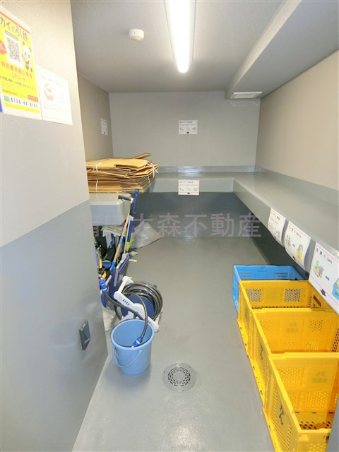 ガリシア千鳥町Ⅱのその他共用部分|曜日時間関係なくゴミ出し可能な敷地内ゴミ捨て場！