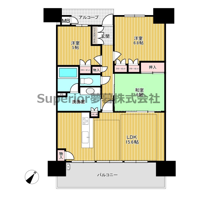 【中古マンション】ルネ大津膳所