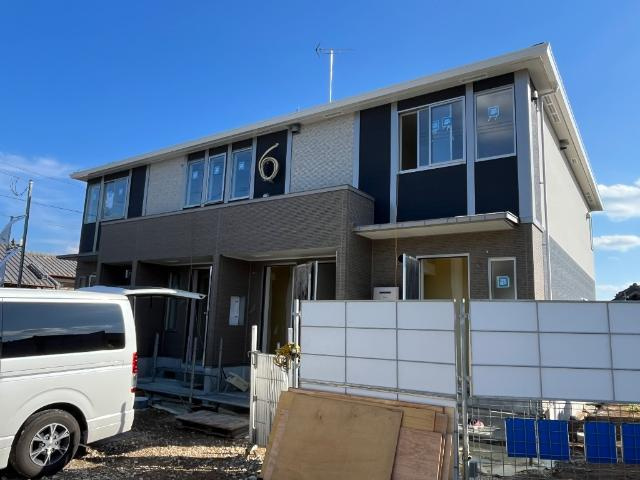 アリビオの外観|建築現場