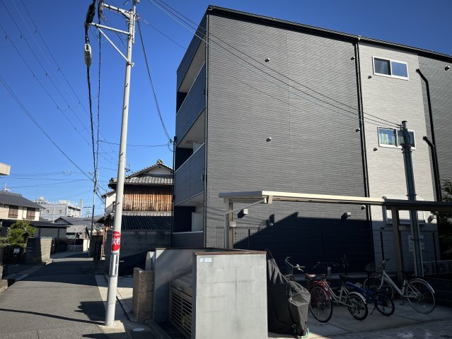 泉佐野市大宮町アパート　Sun　Gardenの駐輪場