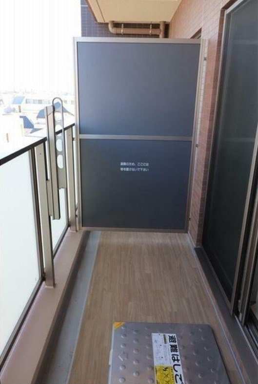 サイクラメント鷺宮のバルコニー