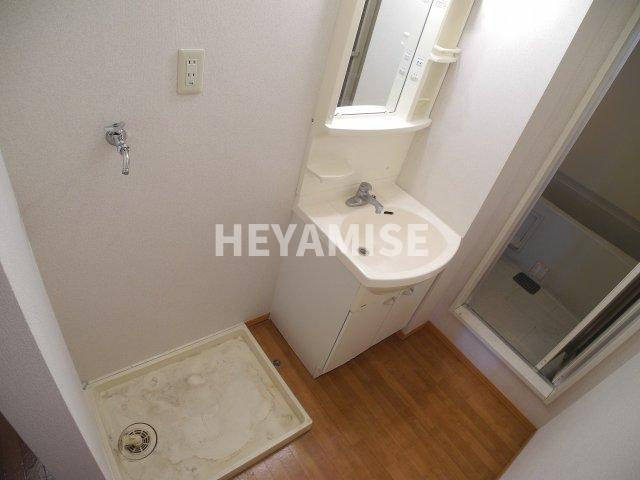 サンライズヒル福田D棟の洗面所