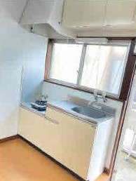 しみず荘C号棟のキッチン