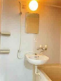 しみず荘C号棟の浴室