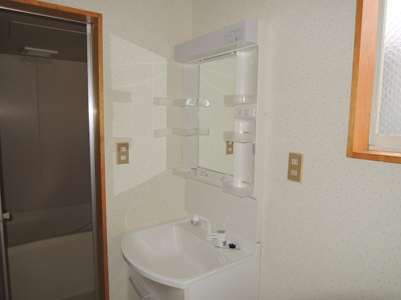 川崎市多摩区菅城下のテラスの洗面所