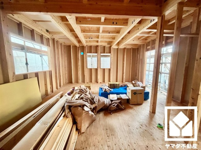 八幡市川口東扇　１期１号棟の外観|11月29日　現地写真更新