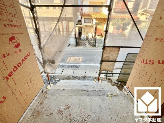 八幡市川口東扇　１期１号棟の外観|11月29日　現地写真更新