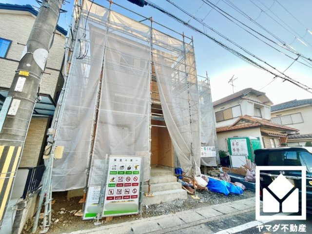 八幡市川口東扇　１期１号棟の外観|11月29日　現地写真更新