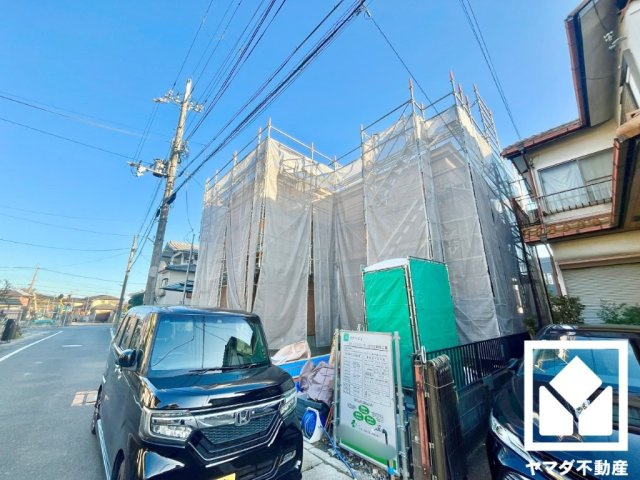 八幡市川口東扇　１期１号棟の外観|11月29日　現地写真更新