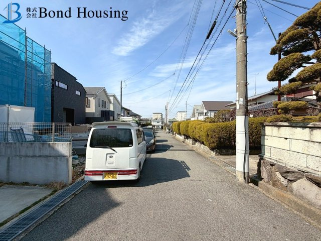 長期優良住宅取得物件　学が丘1丁目　新築限定1棟の前面道路含む現地写真