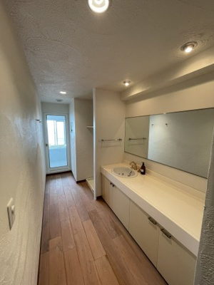 【洗面所】 | エスカール白浜12階　中古リゾートマンション | 開放的な洗面所！