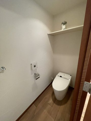 【トイレ】 | エスカール白浜12階　中古リゾートマンション | スッキリしたタンクレストイレです！