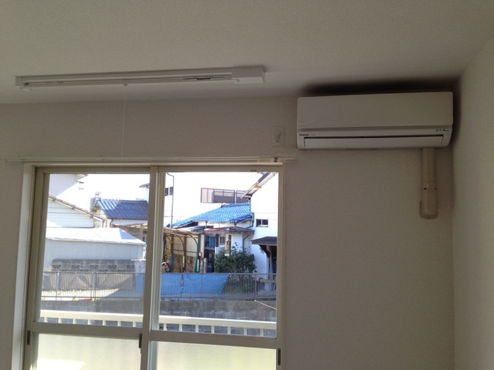 レヂデンスⅡのバルコニー|落ち着いた時間を過ごせるバルコニーです