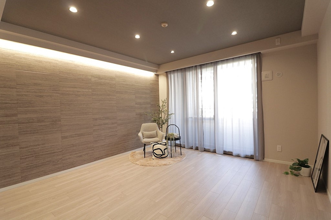 【居間・リビング】 | エスリード阿波座 | 室内改装済の4LDK♪