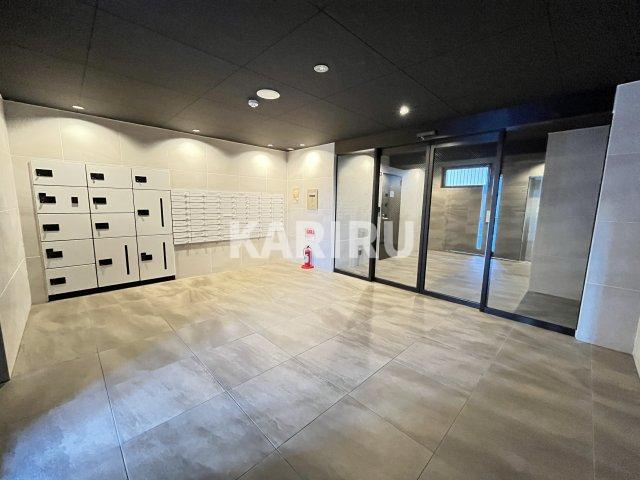 MARKST鶴見のエントランス|落ち着いたエントランスです