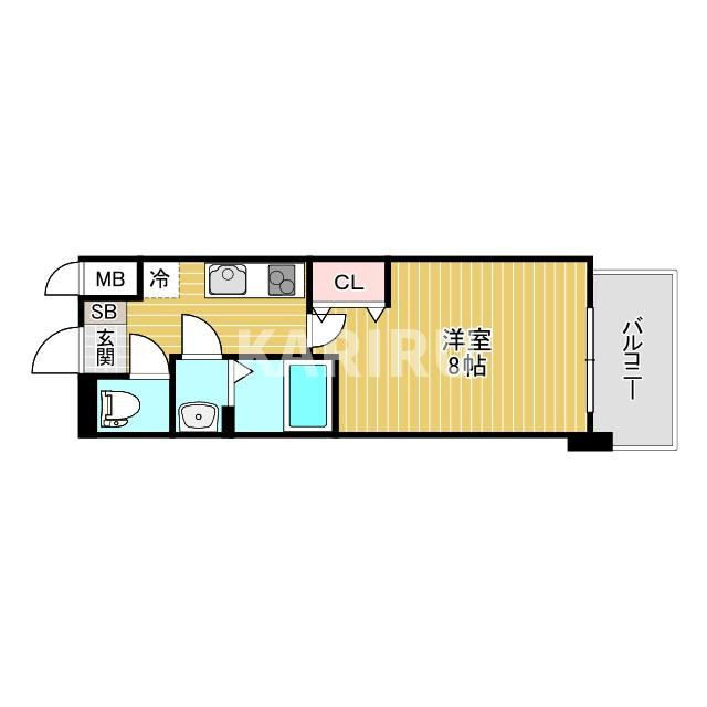 MARKST鶴見の間取り