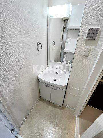 MARKST鶴見の洗面所|ゆったりとスペースのある洗面所