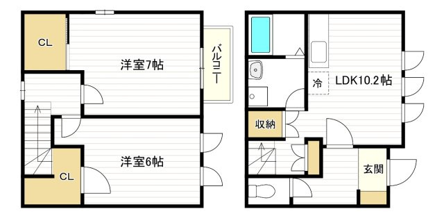 ブエナ・テラスの間取り