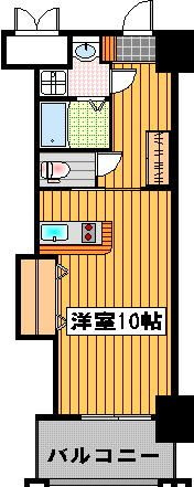 【間取り】 | ロイヤル渡辺通Ⅱ　★プライスホームなら仲介手数料が割引価格です★