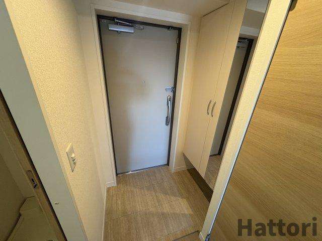 ラルーチェ北梅田の玄関