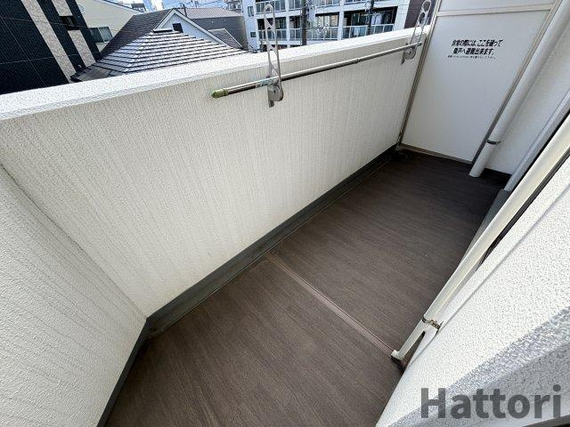 エステムコート新梅田のバルコニー