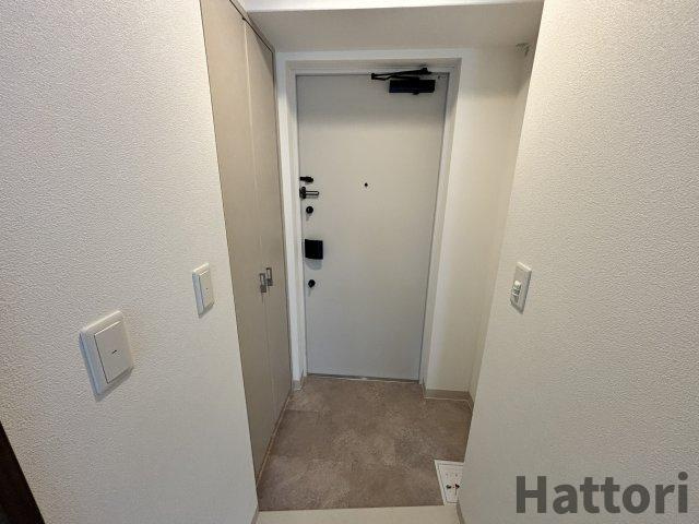 エステムコート新梅田の玄関