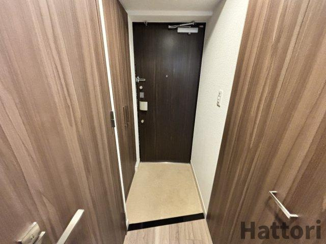 プレサンス梅田北オールの玄関