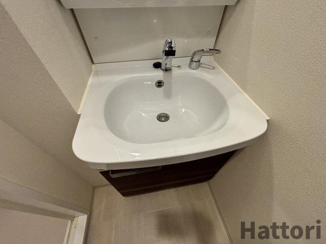 プレサンス梅田北オールの洗面所