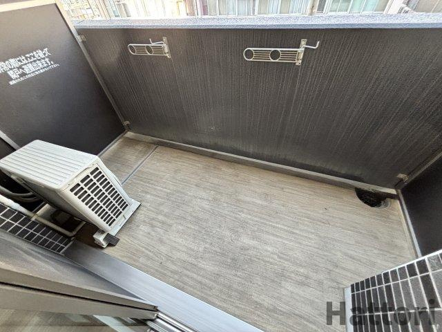 プレサンス梅田北オールのバルコニー